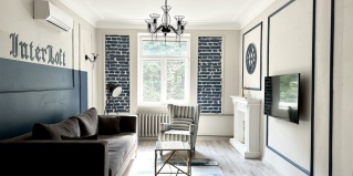 Минск: Апартаменты Апартаменты InterLoft 7 Old Town Free Parking Wi-Fi 100/50 Smart TV