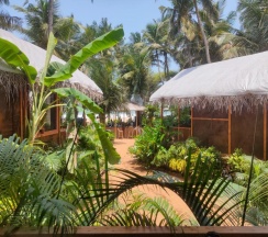 Коттедж с видом на сад в Goa Cottages Agonda