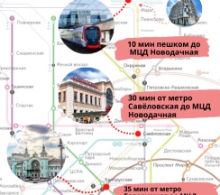 Квартира в Апартаменты на Долгопрудненское шоссе, 6А