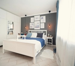 Апартаменты с красивым видом из окна в Апартаменты NEW Hygge House 15 минут от DME