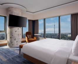 Люкс Junior с видом на город в Radisson Blu Olympiyskiy Hotel Moscow