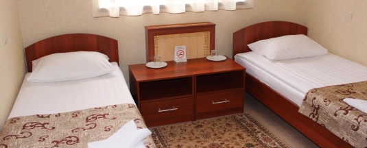 Номер стандарт с 2 односпальными кроватями в Окская гавань