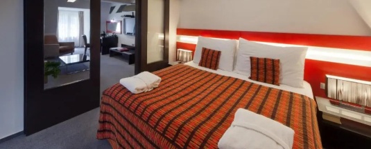 Двухместные апартаменты двуспальная кровать в Hotel Prague Inn