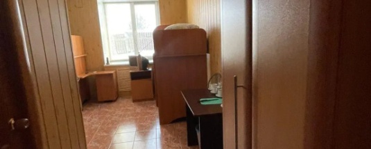 Кровать в общем номере (общая ванная комната) в Малахит