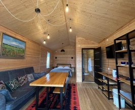 4-местный 1-комнатный коттедж улучшенный в Air house Arkhyz