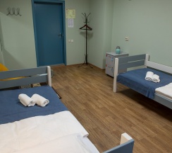 Кровать в Двухместном номере с 2 отдельными кроватями в Рус-Арена
