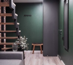Дюплекс на двоих с мини-кухней и видом на улицу в 1715 Duplex Hotel