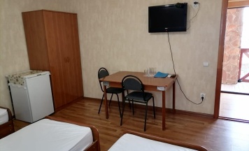 Номер стандарт с 4 односпальными кроватями в Терраса