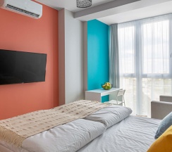 Студия Economy Class с видом на город в Гостевой дом Easy Coliving Nordy Homes