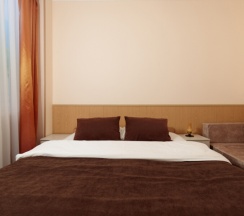 Стандарт с двуспальной кроватью до 3 гостей в Дельфин парк