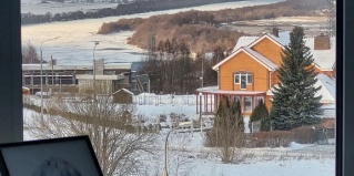 Пущино: Апартаменты Квартира Студия с шикарным видом на Оку