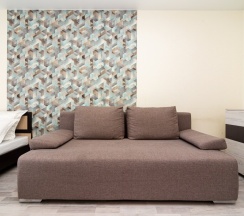 Апартаменты c 1 комнатой с красивым видом из окна в Апартаменты Однокомнатные рядом с рестораном Друзья