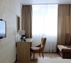 Номер Первой категории с двумя раздельными кроватями в Time