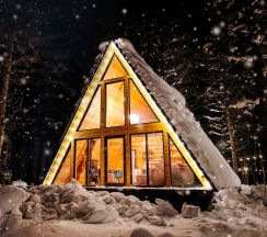 Дом с камином в Тэнгис