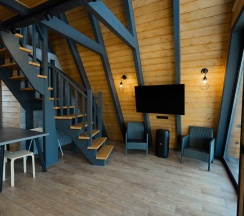 A-frame house в Омо