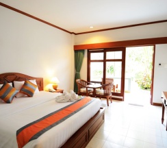 Двухместный номер Deluxe двуспальная кровать в First Bungalow Beach Resort
