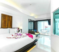 Двухместный номер Deluxe с балконом двуспальная кровать в The samui beach resort