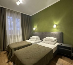 Номер стандарт с 2 односпальными кроватями в Альпина