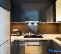 Люкс Superior с видом на море в Oakwood Apartments Sanya