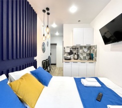 Уютные апартаменты-студио (Метро Площадь Восстания/Александра Невского, 10 минут пешком) в Rauktis apartments