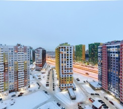 Квартира в Апартаменты на Глухарская ул. дом 27, корп.1