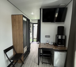 Двухместный номер с двуспальной кроватью в BoxHouse