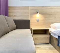 "Purple Studio" Квартира-студио (Метро Ленинский проспект/Автово, 10 минут на транспорте) в Rauktis apartments