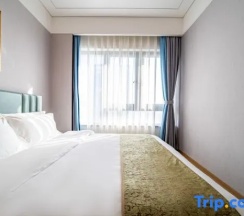 Люкс Deluxe с 2 комнатами с балконом в Yidiandian Hotel Apartment (Shenzhen International Convention And Exhibition Center)