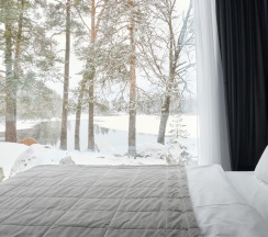 Helsinki с сауной и камином в Eder Vuoksa