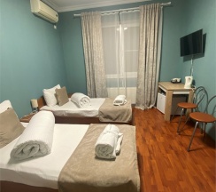 ДВУХМЕСТНЫЙ СТАНДАРТ с внешней личной ванной комнатой  и дополнительным местом в Ля Вилла