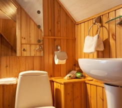 Номер комфорт с 1 двуспальной кроватью (мансарда) в Здрава дача