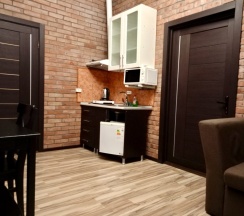 Апартаменты/Семейный четырехместный трехкомнатный номер с раздельными кроватями в Морской