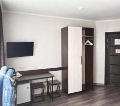 Номер стандарт с 1 двуспальной кроватью (с завтраком) в Баваренок