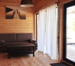 Двухместный номер Standard с красивым видом из окна двуспальная кровать в River bushma