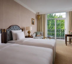 Двухместный номер Superior с видом на парк 2 отдельные кровати в Rixos Almaty