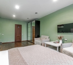 Улучшенный двухместный номер Делюкс с двуспальной кроватью в Наш