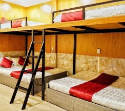 Кровать в общем номере в Bum Bum Hostel