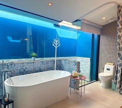Двухместный номер Standard с видом на бассейн двуспальная кровать в The Kiri Villas Resort