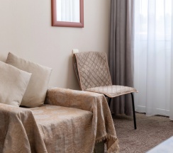 Трёхместный номер Standard с балконом и с красивым видом из окна в Гостевой дом