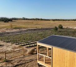 Большая дача с террасой в Синий Яр