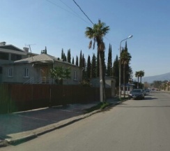 Люкс с балконом и с видом на горы в Гега