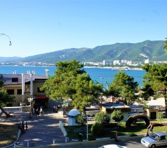 Номер-студио с видом на море в Брют