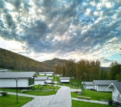 Шале с двуспальной кроватью 1-я линия в Маральник Altai Palace