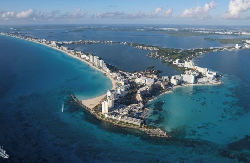 Мексика, Остров Исла Мухерес: Отель Aloft by Marriott Cancun