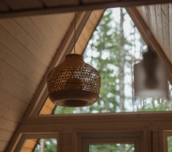 Коттедж с панорамным видом в Deep Lake House