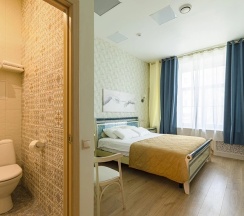 Двухместный номер Винтаж двуспальная кровать в Пушка