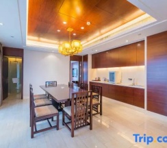 Люкс Deluxe Дуплекс с красивым видом из окна в Sanya Phoenix Waterside Gloria Resort