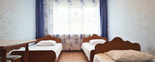 Бюджетный трёхместный номер  7,25,26,27,28,30  (удобства на этаже) в Дон