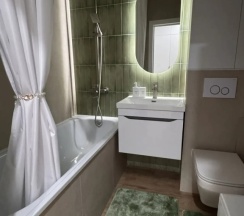 Двухместные апартаменты с балконом (двуспальная кровать) в Квартира на Сернурском тракте