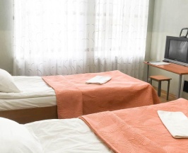 Номер стандарт с 2 односпальными кроватями в Smart Hotel KDO Калуга